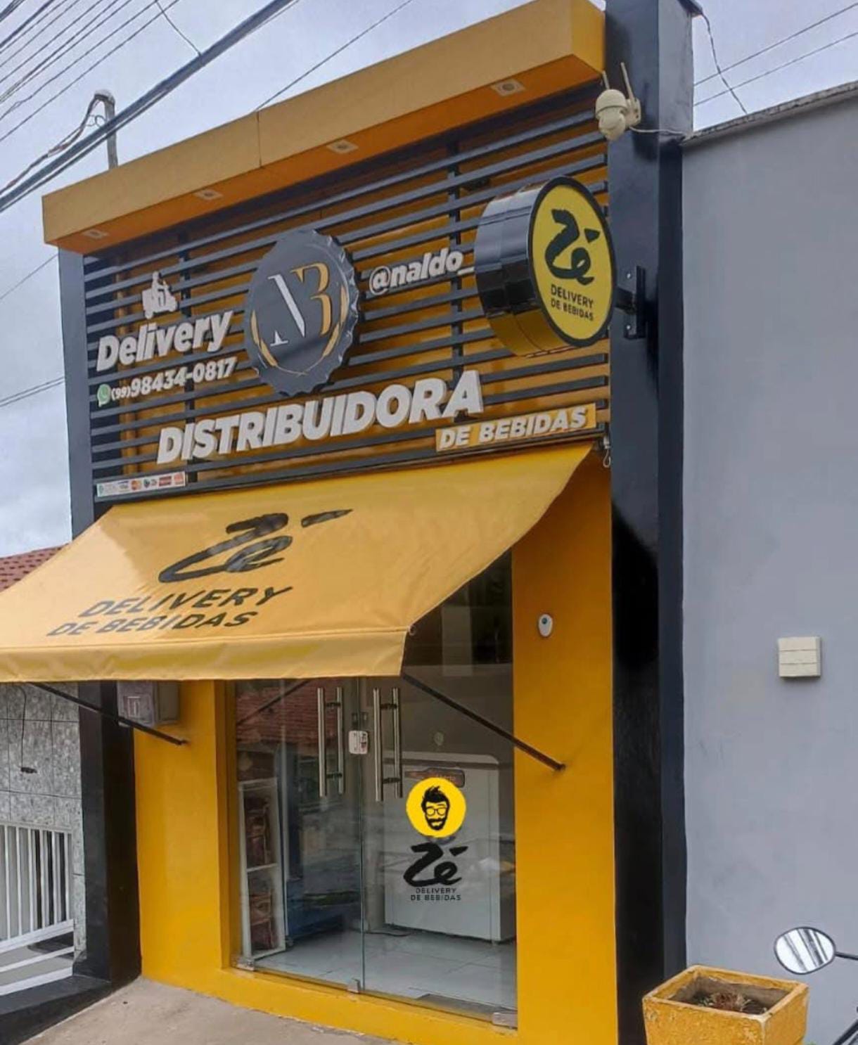 Interior da loja em 2021